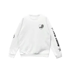 Chrome Hearts Deadly Doll Vine Heart Logo Sweatshirt