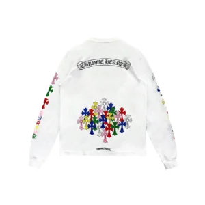 Chrome Hearts Multi Color Cross Logo Sweatshirt