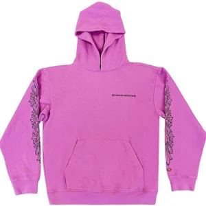 Chrome Hearts x Matty Boy Web Hoodie Purple